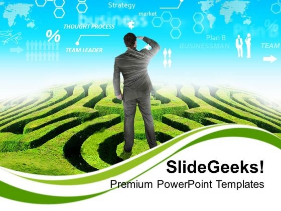 Business Man With Innovative Mind PowerPoint Templates Ppt Backgrounds For Slides 0313