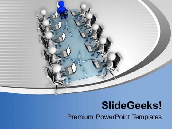 Business Meeting In Conference Room PowerPoint Templates Ppt Backgrounds For Slides 0713 Business Meeting In Conference Room PowerPoint Templates Ppt Backgrounds For Slides 0713