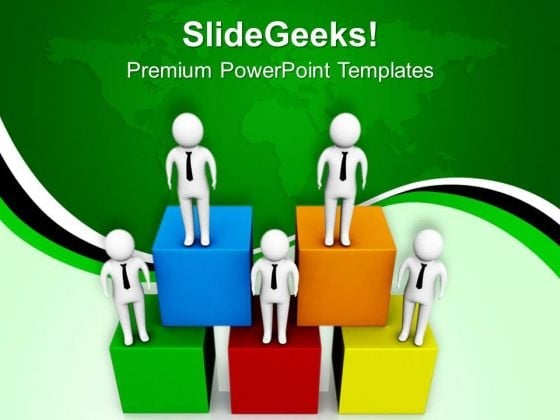 Business Men On Colorful Boxes PowerPoint Templates Ppt Backgrounds For Slides 0713 Business Men On Colorful Boxes PowerPoint Templates Ppt Backgrounds For Slides 0713