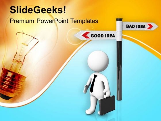 Business Men Selecting Good Idea PowerPoint Templates Ppt Backgrounds For Slides 0713 Business Men Selecting Good Idea PowerPoint Templates Ppt Backgrounds For Slides 0713