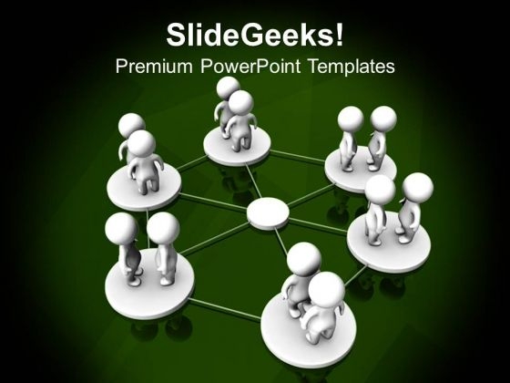 Business Networking Groups Global PowerPoint Templates And PowerPoint Themes 0912