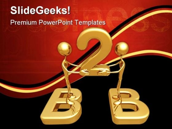 Business To Business Metaphor PowerPoint Templates And PowerPoint Backgrounds 0511 Business To Business Metaphor PowerPoint Templates And PowerPoint Backgrounds 0511