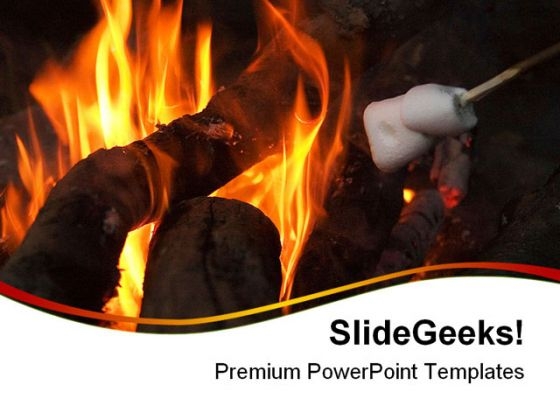 Camp Fire Lifestyle PowerPoint Templates And PowerPoint Backgrounds 0411 Camp Fire Lifestyle PowerPoint Templates And PowerPoint Backgrounds 0411