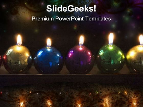 candlelight powerpoint templates slides and graphics christmas light powerpoint backgrounds