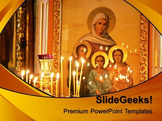 Candles Virgin Mary Church PowerPoint Templates And PowerPoint Themes 0712 Candles Virgin Mary Church PowerPoint Templates And PowerPoint Themes 0712