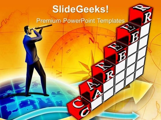 Career Growth Chart Success PowerPoint Templates And PowerPoint Themes 0912 Career Growth Chart Success PowerPoint Templates And PowerPoint Themes 0912