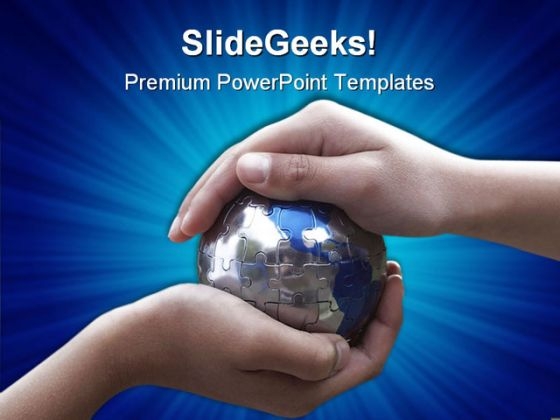 Caring For Earth Globe PowerPoint Themes And PowerPoint Slides 0511 Caring For Earth Globe PowerPoint Themes And PowerPoint Slides 0511