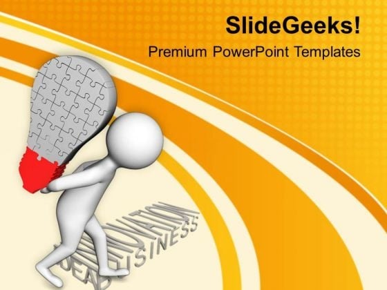 Carry The Load Of Your Innovation PowerPoint Templates Ppt Backgrounds For Slides 0813 Carry The Load Of Your Innovation PowerPoint Templates Ppt Backgrounds For Slides 0813