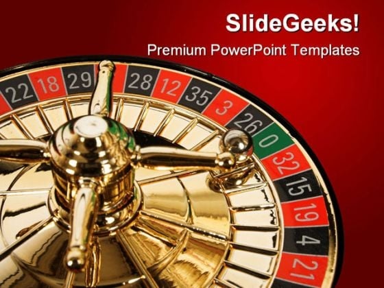 Casino Gamble Game PowerPoint Templates And PowerPoint Backgrounds 0811