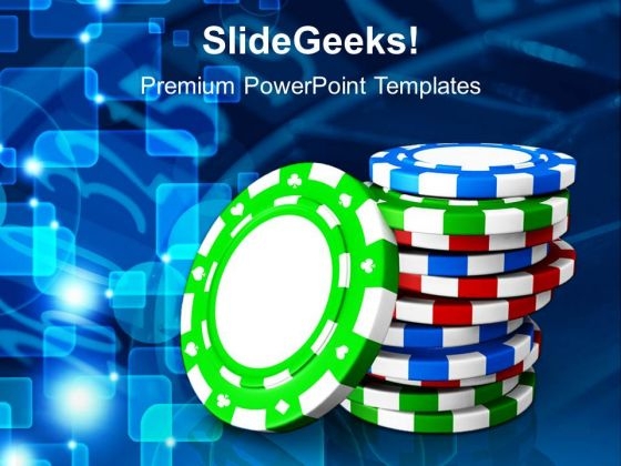 Casino Token Gambling Wealth PowerPoint Templates Ppt Backgrounds For Slides 1212 Casino Token Gambling Wealth PowerPoint Templates Ppt Backgrounds For Slides 1212