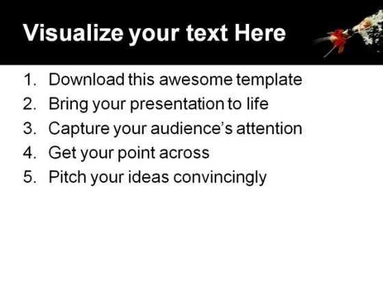 Celebrate Business PowerPoint Template 0610 pre designed template