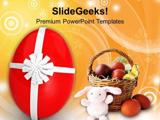 Celebrate This Easter With Gifts PowerPoint Templates Ppt Backgrounds For Slides 0313 Celebrate This Easter With Gifts PowerPoint Templates Ppt Backgrounds For Slides 0313