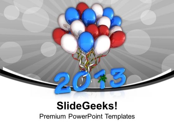 Celebration Theme With Balloons PowerPoint Templates Ppt Backgrounds For Slides 0413 Celebration Theme With Balloons PowerPoint Templates Ppt Backgrounds For Slides 0413