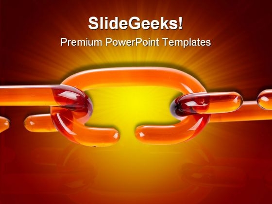 Chain Links Business PowerPoint Templates And PowerPoint Backgrounds 0611