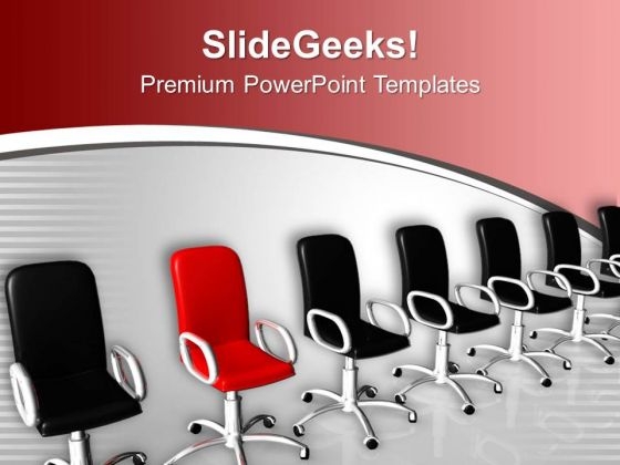 Chairs Individuality Concept PowerPoint Templates Ppt Backgrounds For Slides 0313 Chairs Individuality Concept PowerPoint Templates Ppt Backgrounds For Slides 0313