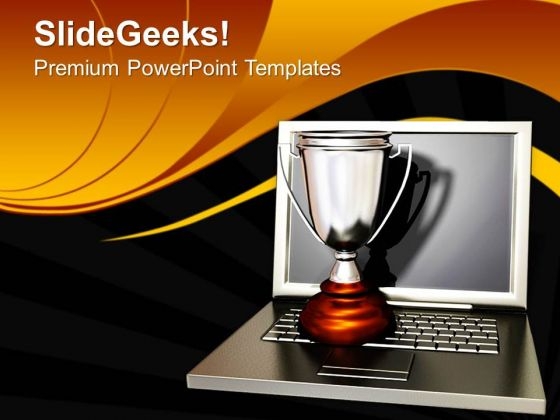 Chance To Win Free Online Competition PowerPoint Templates Ppt Backgrounds For Slides 0313