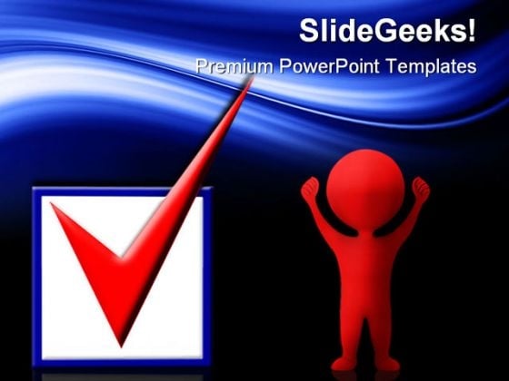 Check Box Symbol PowerPoint Templates And PowerPoint Backgrounds 0411 Check Box Symbol PowerPoint Templates And PowerPoint Backgrounds 0411