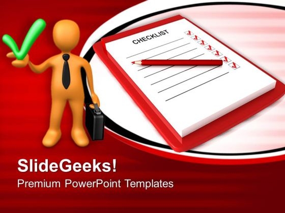 Check List Business PowerPoint Templates And PowerPoint Themes 0712 Check List Business PowerPoint Templates And PowerPoint Themes 0712