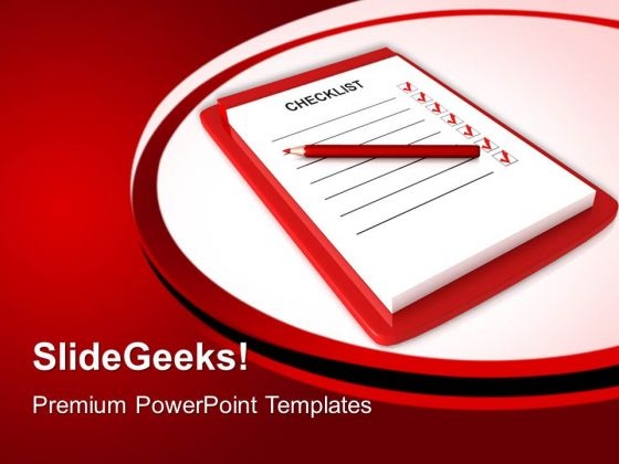 Checklist Business PowerPoint Templates And PowerPoint Themes 0612 Checklist Business PowerPoint Templates And PowerPoint Themes 0612