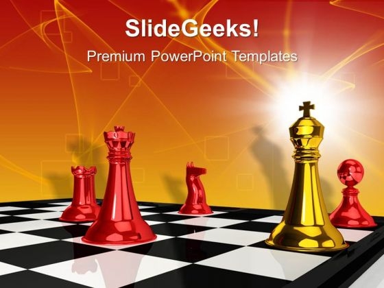 Checkmate Game Leadership PowerPoint Templates And PowerPoint Themes 1012 Checkmate Game Leadership PowerPoint Templates And PowerPoint Themes 1012