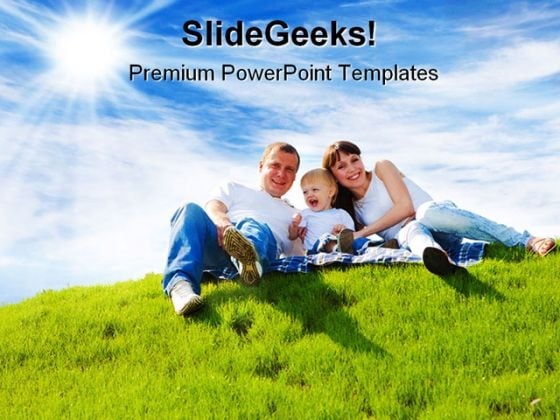 Cheerful Family PowerPoint Background And Template 1210 Cheerful Family PowerPoint Background And Template 1210