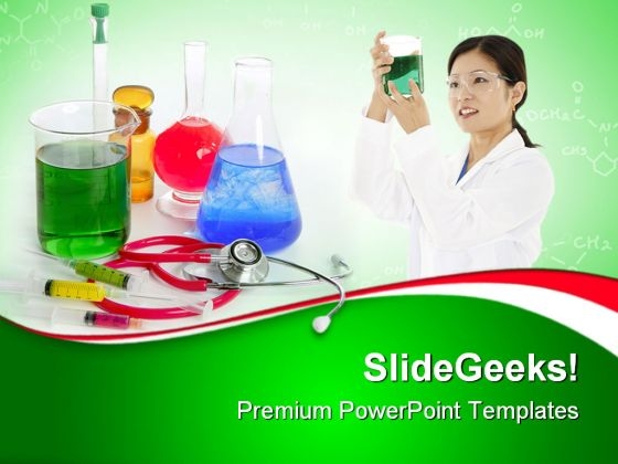 Chemical Research Laboratory Medical PowerPoint Templates And PowerPoint Backgrounds 0611