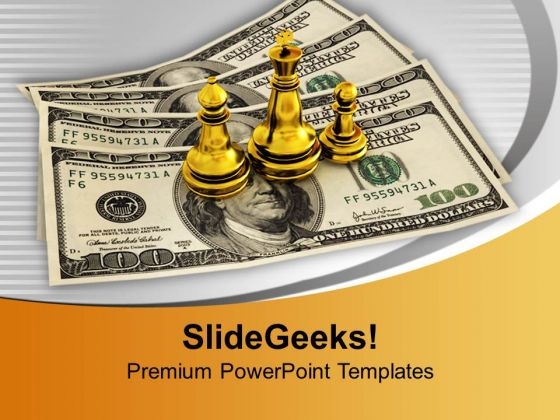Chess Figures On Dollars Business PowerPoint Templates Ppt Background For Slides 1112 Chess Figures On Dollars Business PowerPoint Templates Ppt Background For Slides 1112