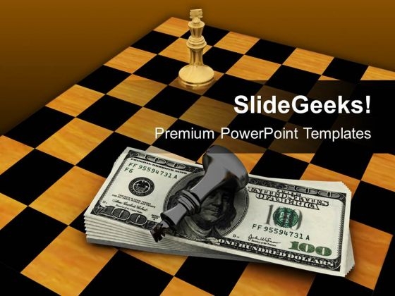 Chess Figures On Us Dollars Business PowerPoint Templates And PowerPoint Themes 1012 Chess Figures On Us Dollars Business PowerPoint Templates And PowerPoint Themes 1012