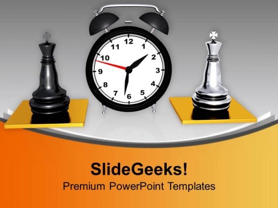 Chess Is Thoughtful Game PowerPoint Templates Ppt Backgrounds For Slides 0513
