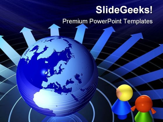 Children And Earth Global PowerPoint Themes And PowerPoint Slides 0811