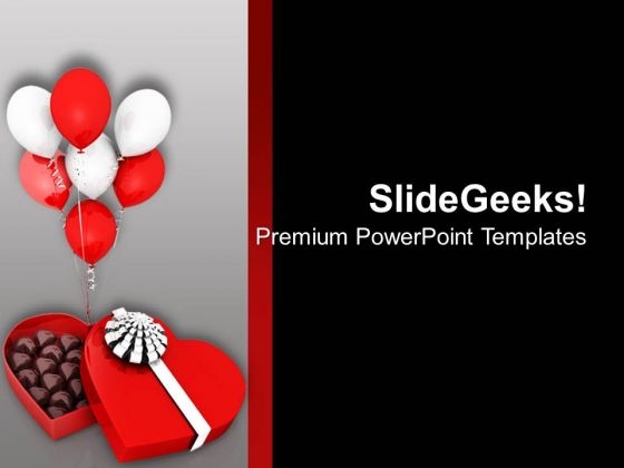 Chocolate And Ballons Gives Special Effects PowerPoint Templates Ppt Backgrounds For Slides 0713 Chocolate And Ballons Gives Special Effects PowerPoint Templates Ppt Backgrounds For Slides 0713