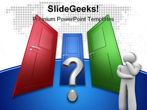 Choice Business PowerPoint Template 1010