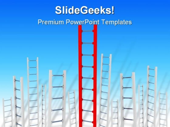 Choice Leadership PowerPoint Template 0910 Choice Leadership PowerPoint Template 0910