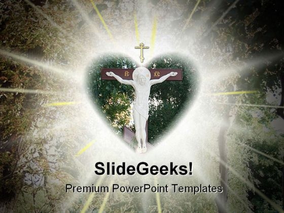 Christ Crucifix Abstract PowerPoint Themes And PowerPoint Slides 0811 Christ Crucifix Abstract PowerPoint Themes And PowerPoint Slides 0811