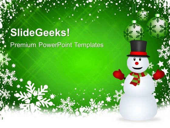Christmas Background And Snowman Holidays PowerPoint Templates Ppt Backgrounds For Slides 1112 Christmas Background And Snowman Holidays PowerPoint Templates Ppt Backgrounds For Slides 1112