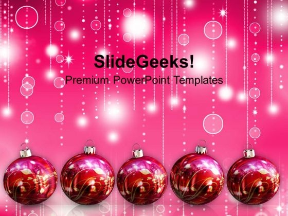 Christmas Balls Abstract Background PowerPoint Templates And PowerPoint Themes 1112 Christmas Balls Abstract Background PowerPoint Templates And PowerPoint Themes 1112