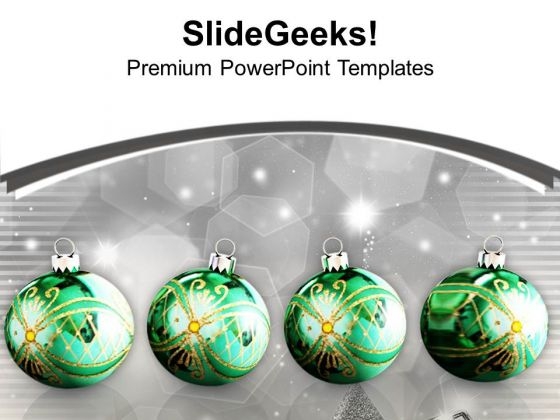 Christmas Balls Colorful Festival PowerPoint Templates Ppt Backgrounds For Slides 1212 Christmas Balls Colorful Festival PowerPoint Templates Ppt Backgrounds For Slides 1212