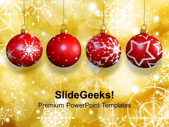 Christmas Balls Festival PowerPoint Templates And PowerPoint Themes 1112 Christmas Balls Festival PowerPoint Templates And PowerPoint Themes 1112