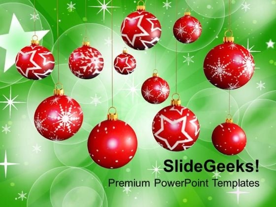 Christmas Balls Winter Holidays PowerPoint Templates Ppt Backgrounds For Slides 1112 Christmas Balls Winter Holidays PowerPoint Templates Ppt Backgrounds For Slides 1112