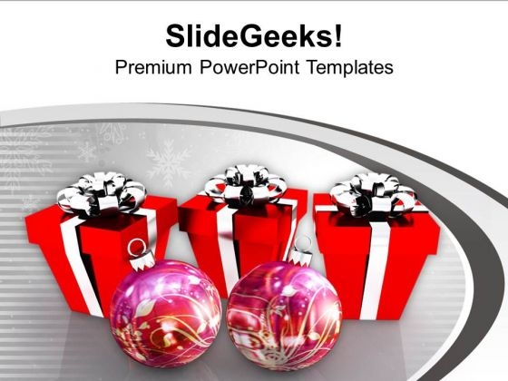 Christmas Festival Peace Boxes Balls PowerPoint Templates Ppt Backgrounds For Slides 1212 Christmas Festival Peace Boxes Balls PowerPoint Templates Ppt Backgrounds For Slides 1212