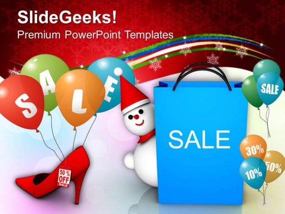 Christmas Sale Discounts Shopping PowerPoint Templates Ppt Backgrounds For Slides 1112 Christmas Sale Discounts Shopping PowerPoint Templates Ppt Backgrounds For Slides 1112