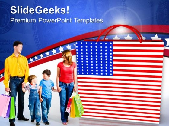 Christmas Shopping Americana PowerPoint Templates Ppt Backgrounds For Slides 1212 Christmas Shopping Americana PowerPoint Templates Ppt Backgrounds For Slides 1212