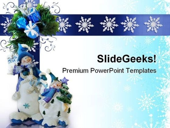 Christmas Snowman Festival PowerPoint Themes And PowerPoint Slides 0711 Christmas Snowman Festival PowerPoint Themes And PowerPoint Slides 0711
