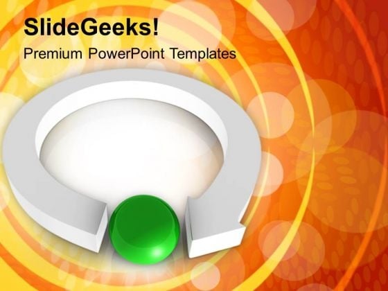 Circular Arrow Pointing Towards Leadership PowerPoint Templates Ppt Backgrounds For Slides 0213 Circular Arrow Pointing Towards Leadership PowerPoint Templates Ppt Backgrounds For Slides 0213