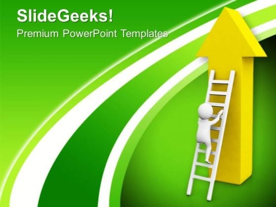 Climb The Path Of Growth And Success PowerPoint Templates Ppt Backgrounds For Slides 0613 Climb The Path Of Growth And Success PowerPoint Templates Ppt Backgrounds For Slides 0613