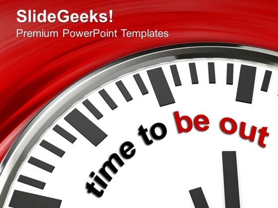 Clock To Represent Time To Out PowerPoint Templates Ppt Backgrounds For Slides 0413 Clock To Represent Time To Out PowerPoint Templates Ppt Backgrounds For Slides 0413