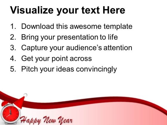 clock powerpoint template