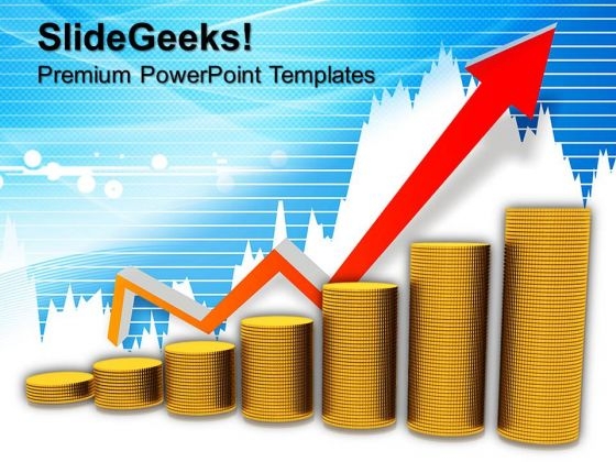 Coins Growth Money PowerPoint Templates And PowerPoint Themes 0912