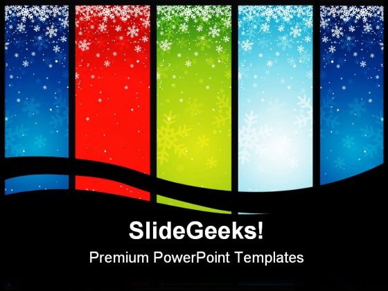 Color Christmas Background PowerPoint Templates And PowerPoint Backgrounds 0611 Color Christmas Background PowerPoint Templates And PowerPoint Backgrounds 0611