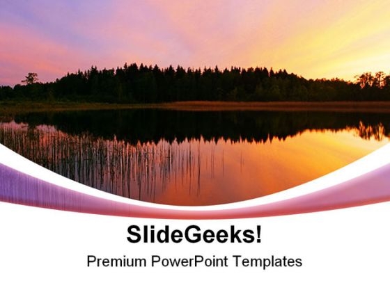 Color Reflection Nature PowerPoint Templates And PowerPoint Backgrounds 0311 Color Reflection Nature PowerPoint Templates And PowerPoint Backgrounds 0311